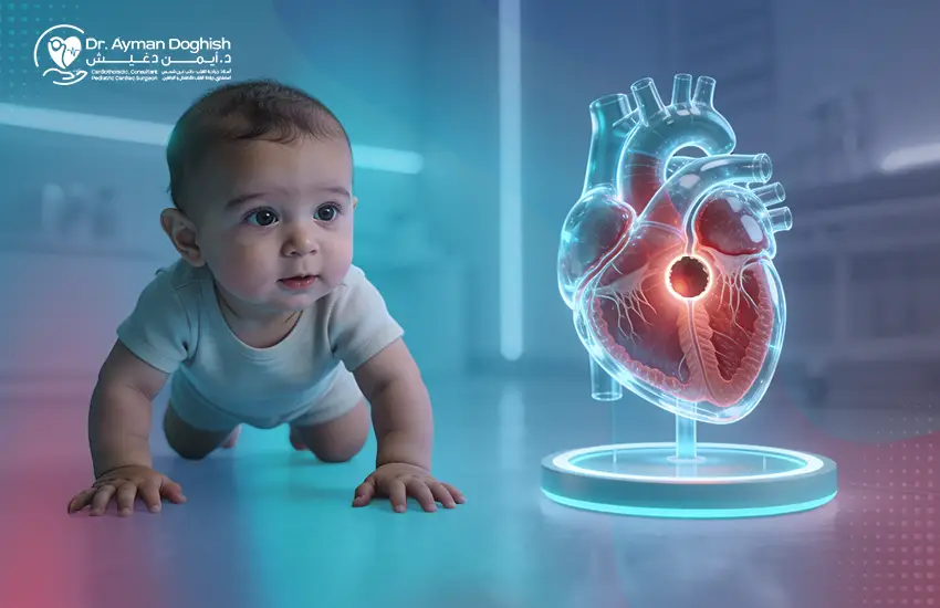 علاج ثقب القلب بين الأذينين عند الأطفال