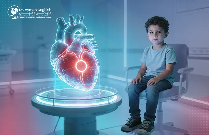 علاج ثقب القلب بين البطينين عند الأطفال