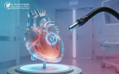 عملية تغيير الصمام الميترالي بالمنظار