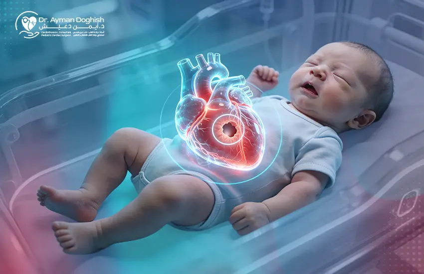 ما أسباب ثقب القلب عند الأطفال؟ وهل جميعها تحتاج إلى تدخل جراحي؟