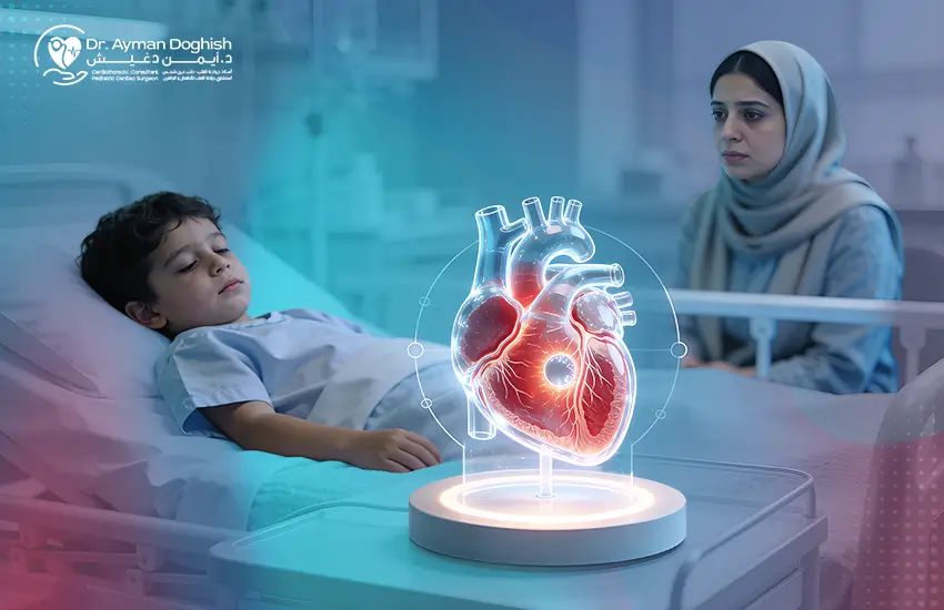 مرحلة التعافي ما بعد عملية ثقب القلب للأطفال