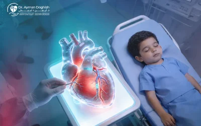 عملية انعكاس شرايين القلب عند الأطفال
