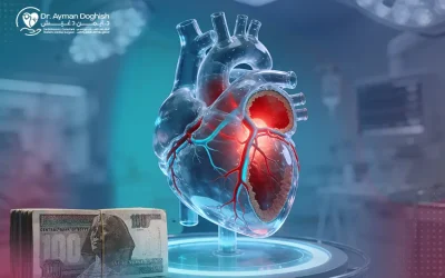 تكلفة عملية انعكاس الشرايين والعوامل المؤثرة فيها