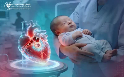 عيوب القلب الخلقية عند حديثي الولادة